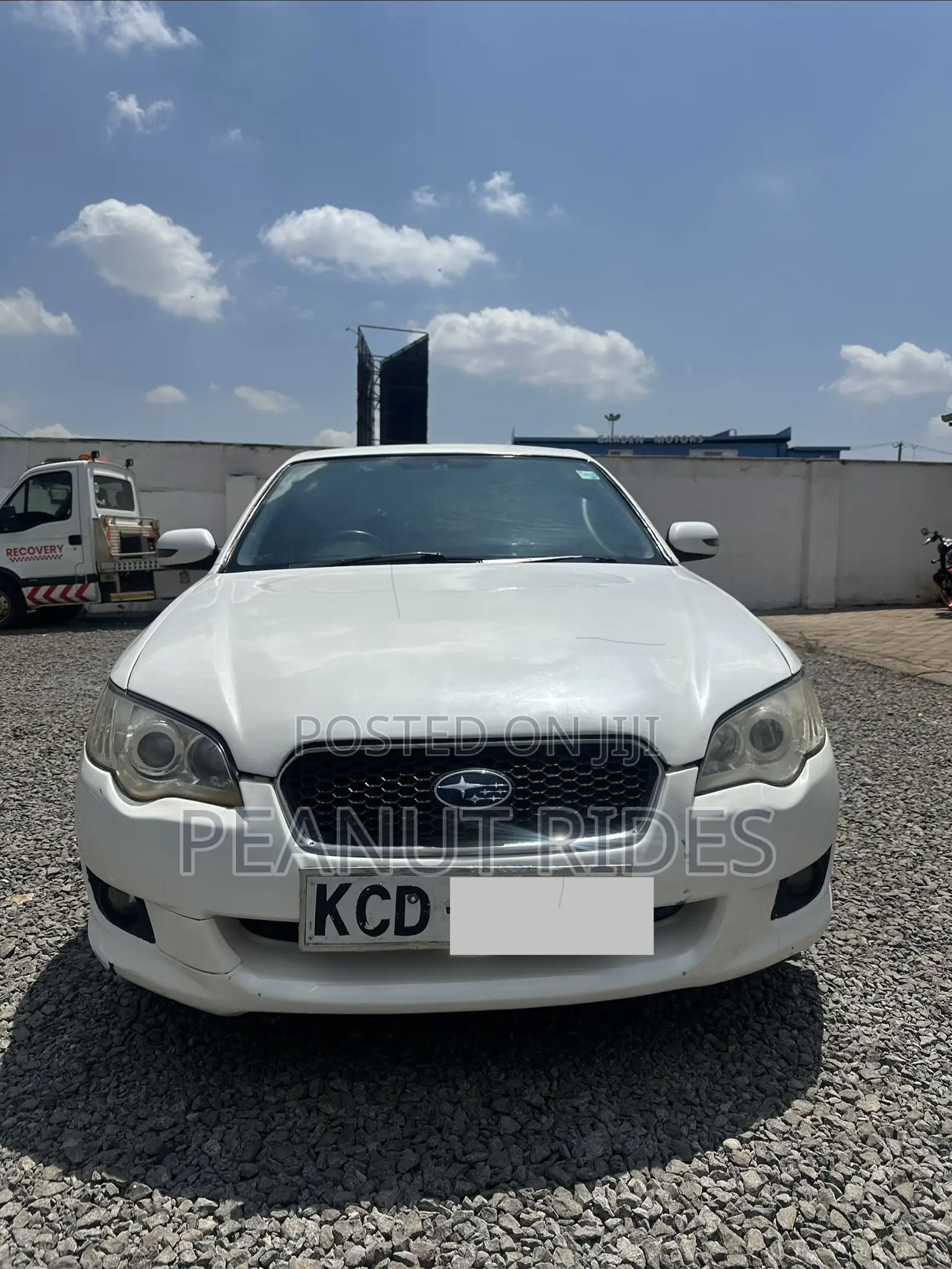 Subaru Legacy 2008 White