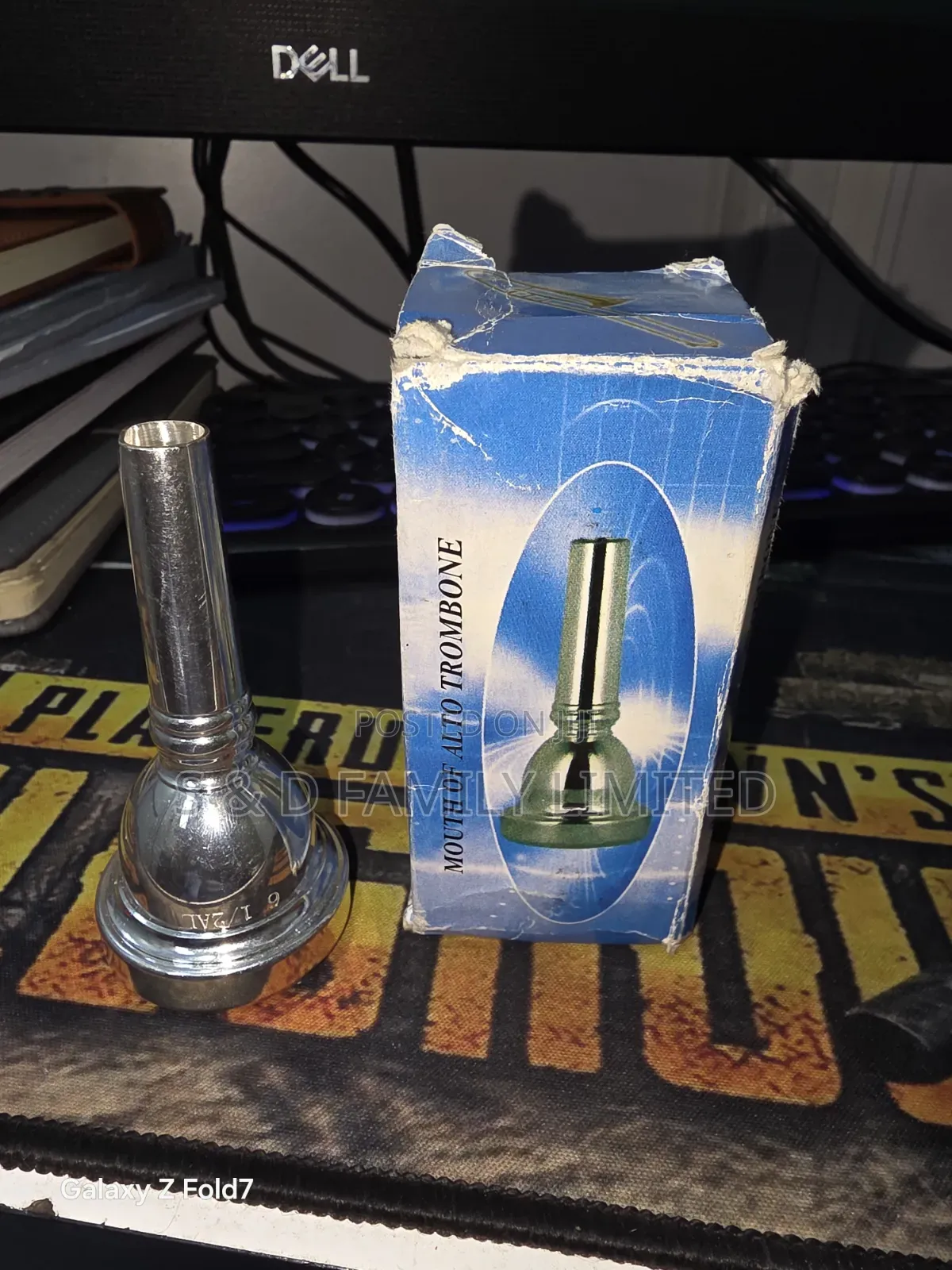 Alto Trombone Mouthpiece