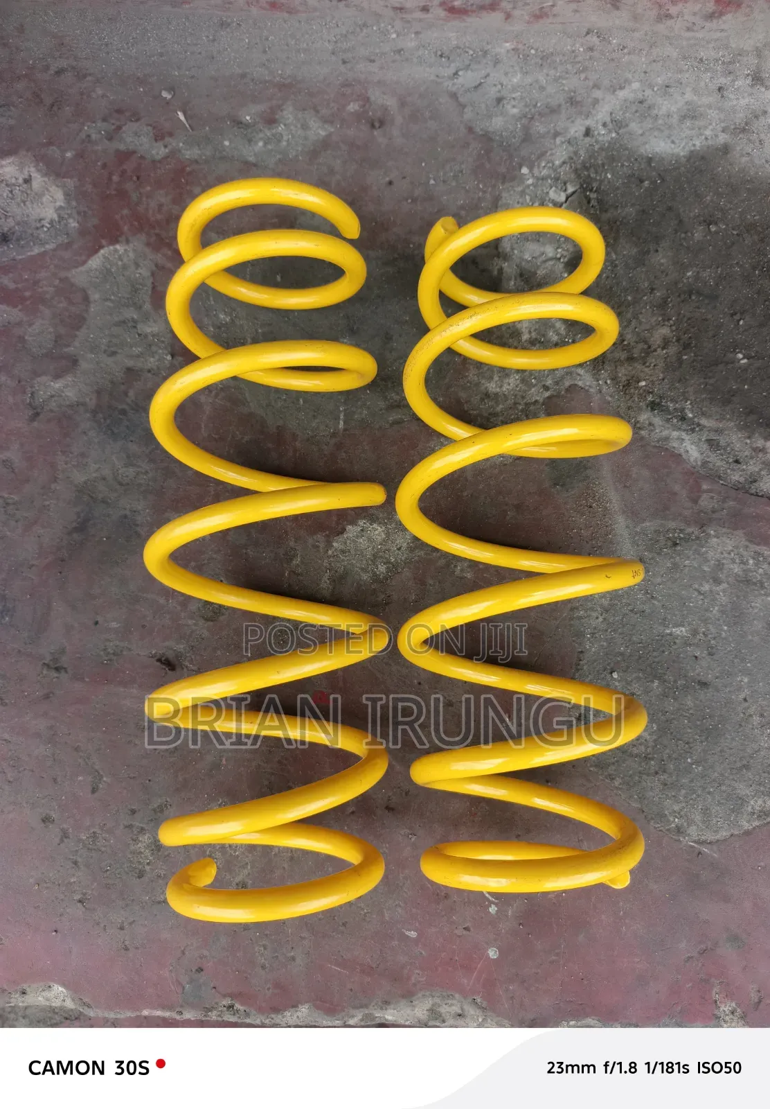 Touota Sienta New Model Heavy Duty Springs.