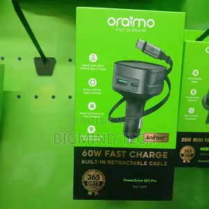 Oraimo OCC-7601T Car Charger