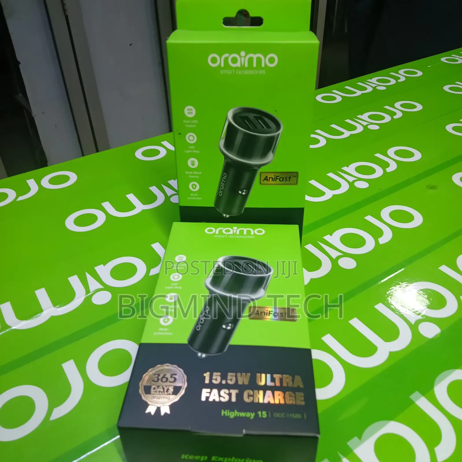 Oraimo Highway 15 OCC-1152D Car Charger