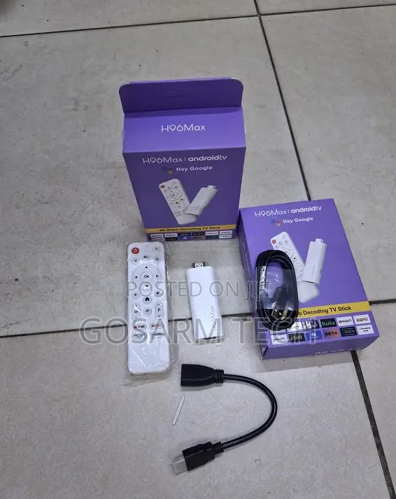 H96 TV Stick | 2GB RAM + 16GB Android 14 | Movies, Shows Apps HD
