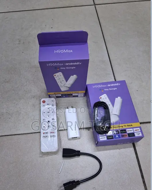 H96 TV Stick | 2GB RAM + 16GB Android 14 | Movies, Shows Apps HD