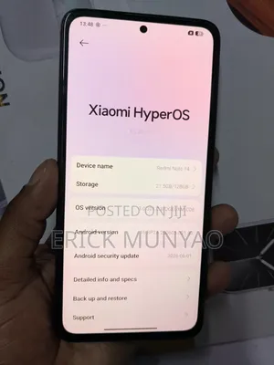 Xiaomi Redmi Note 14 4G 128 GB Black