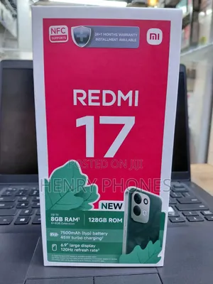 New Xiaomi Redmi 17 128 GB Blue