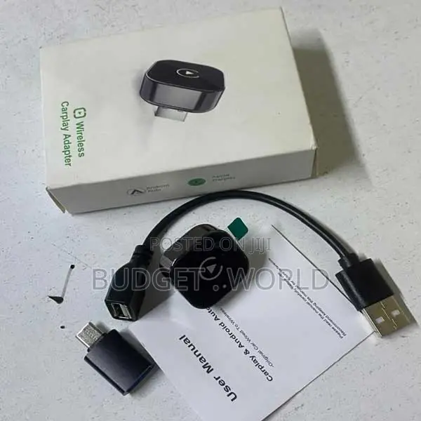 Navigation Wired CarPlay Android Auto Adapter USB Music Player