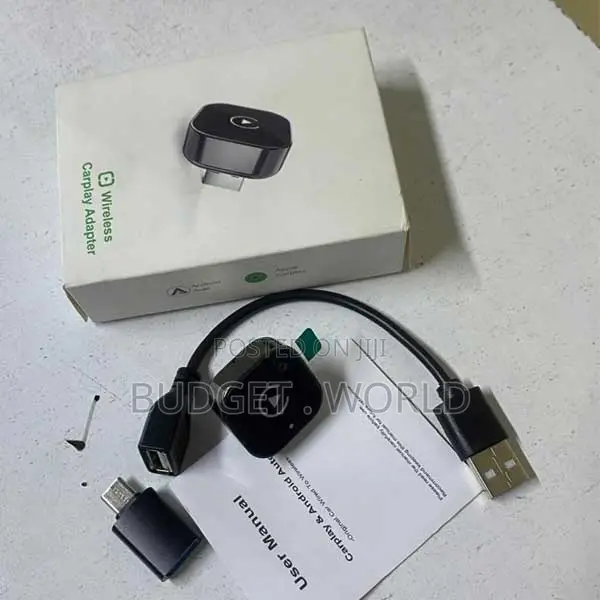 Navigation Wired CarPlay Android Auto Adapter USB Music Player