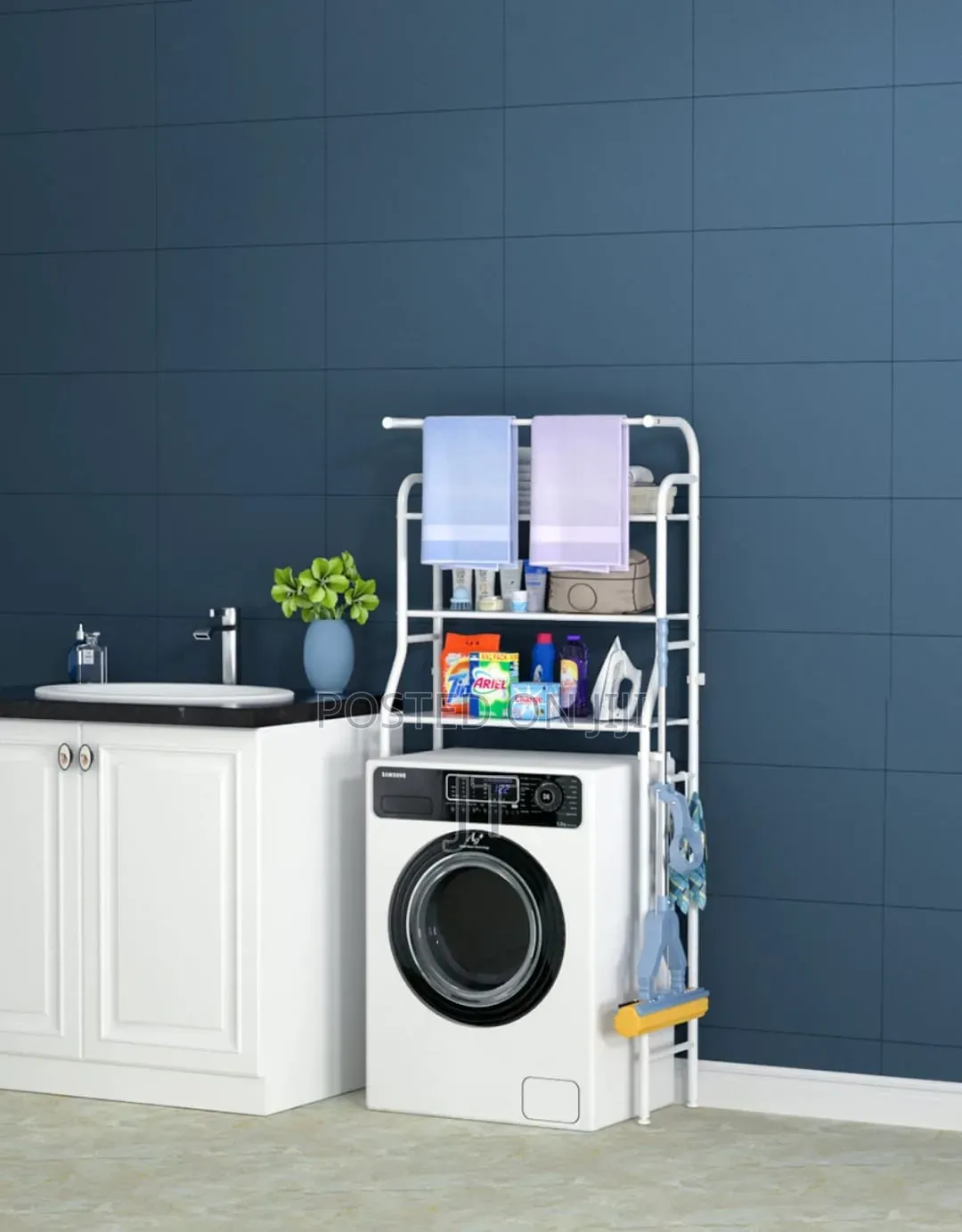 Over-the-Toilet/ Washing Machine Storage Rack
