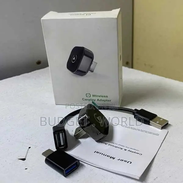 Plug Play Portable Wireless Auto Adapter USB Music Player Navigation