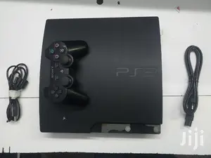 Slim Playstation 3 With 10 Games