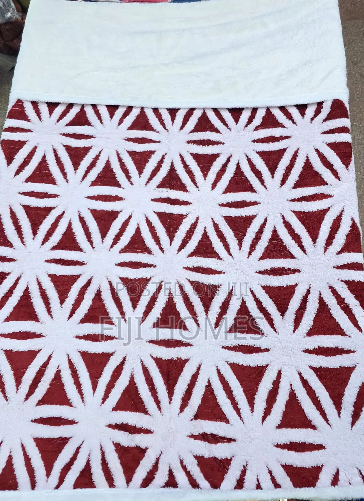 Heavy Sherpa Fleece Throw Blanket | 6x6