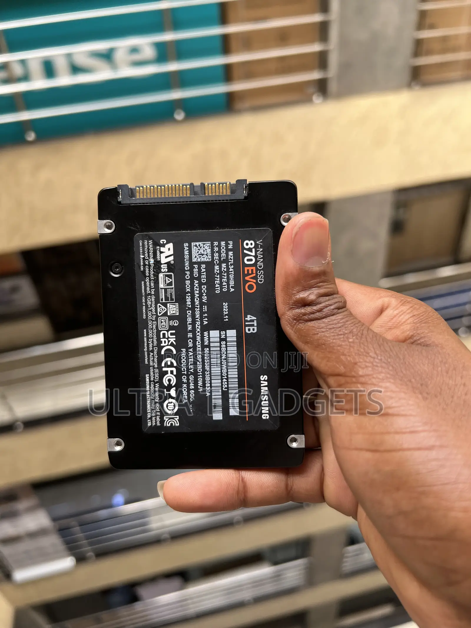 Samsung 870 EVO 4TB SSD – 2.5” SATA – Used