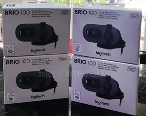Logitech Brio 100 Webcam 1080p || 1080p Brio 100 Webcam