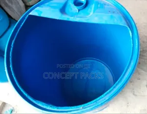 250 Litres Storage Drum Tank With Top Part Cut.