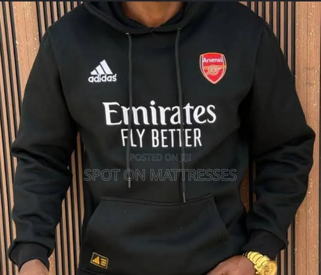 Now Available! Arsenal Hoodies Sizes L-3xl. Nationwide Delivery!