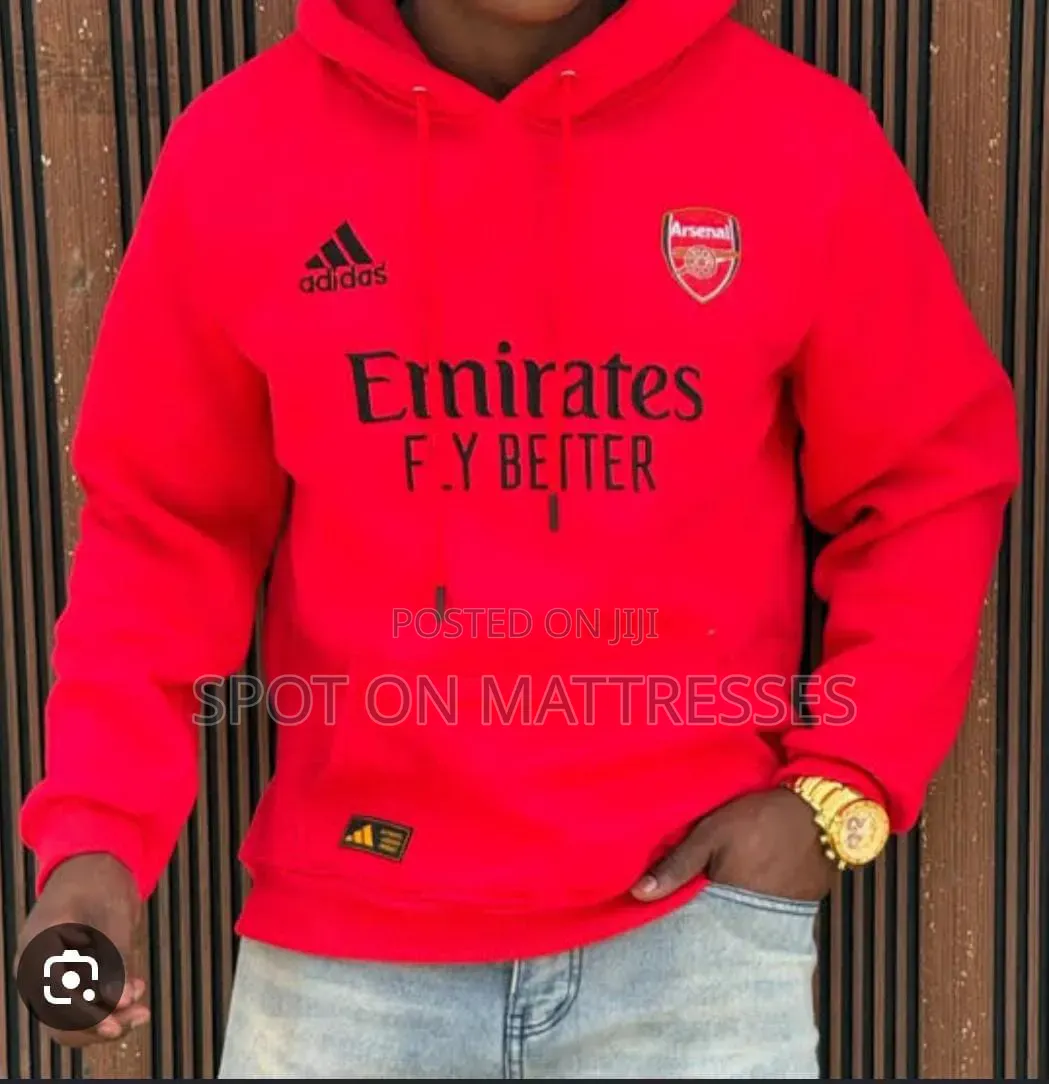 Now Available! Arsenal Hoodies Sizes L-3xl. Nationwide Delivery!