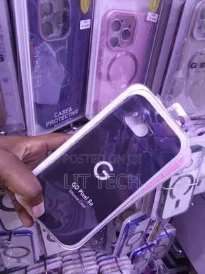 Black Liquid Silicone Case With Cloth Lining for Google Pixel 8a