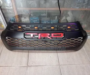Stylish Grille Hilux Rocco, Revo Grille With Lights