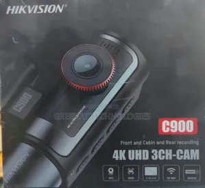 Hikvision C900 UHD 3CH Dashcam Front + Cabin + Rear 3.18" 5G WiFi