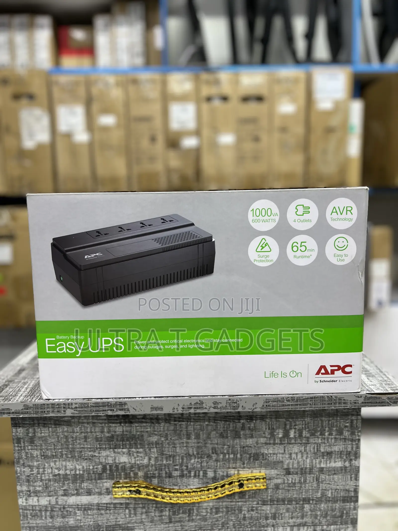 APC Easy Ups Bv1000i-MSX 1000va / 600w Ups – Avr