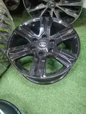 Size 17 5/17 / 139 Black Prado Rims