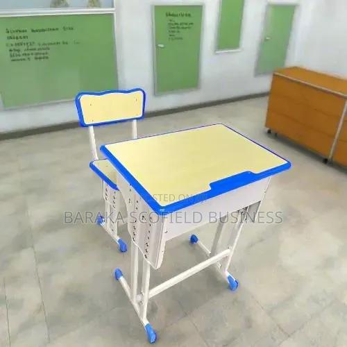 Modern Ergonomic Study Table With Height Adjustment Seat J4r - main view