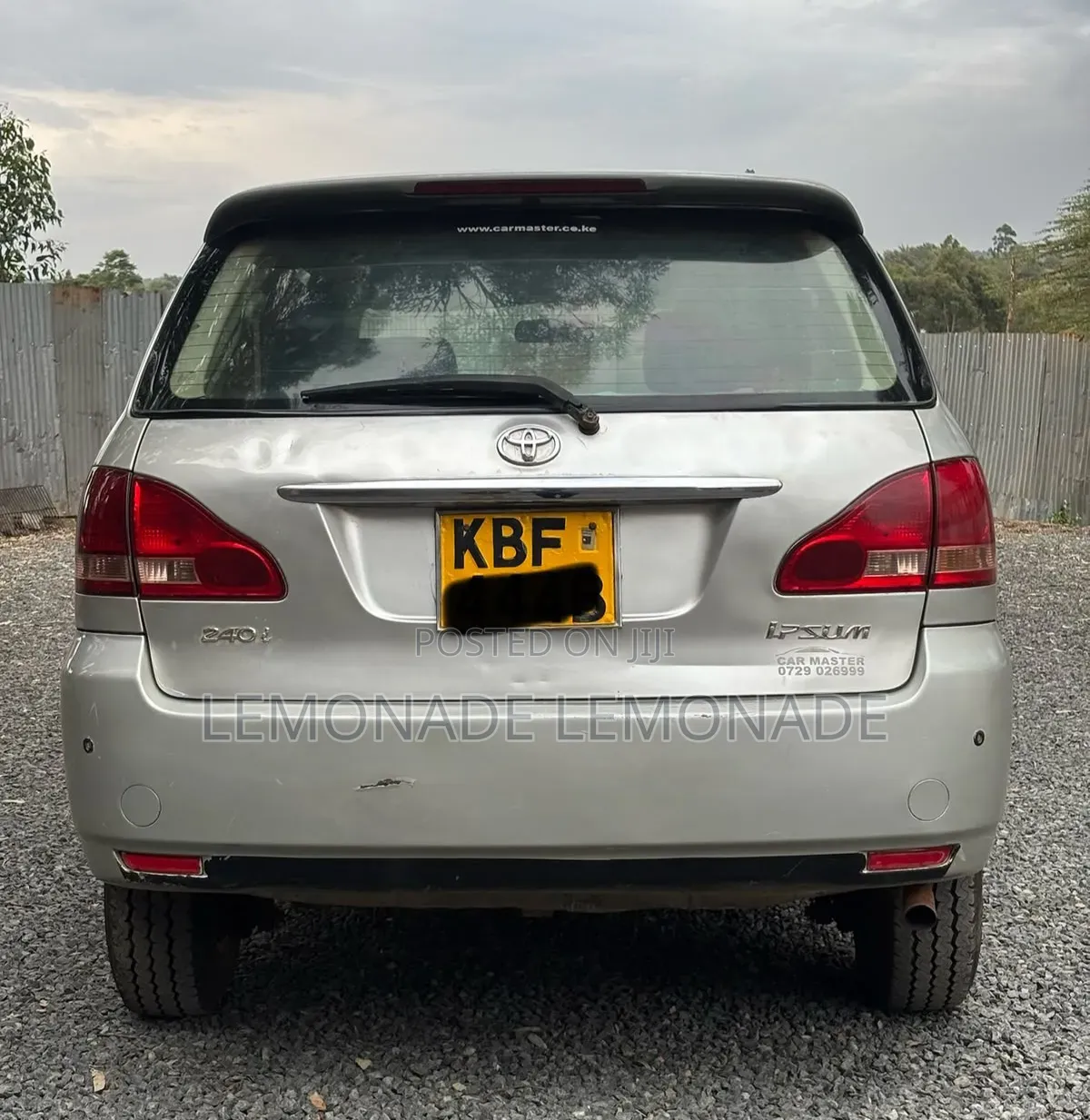 Toyota Ipsum 2003 Silver