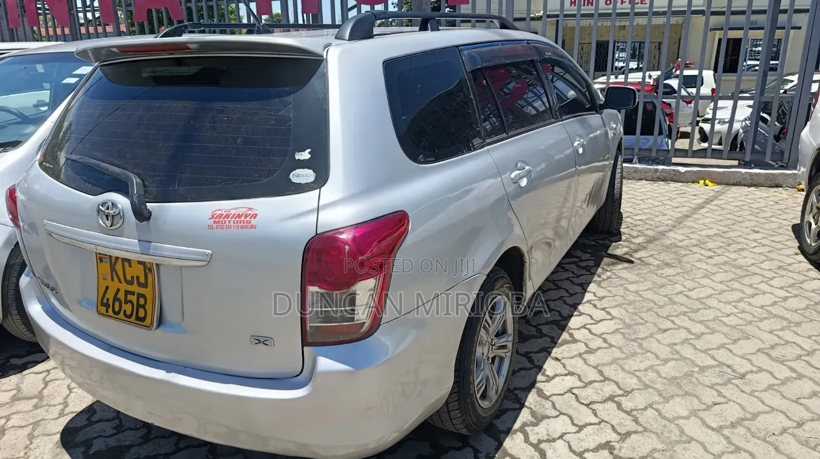 Toyota Corolla Fielder 2008 Silver