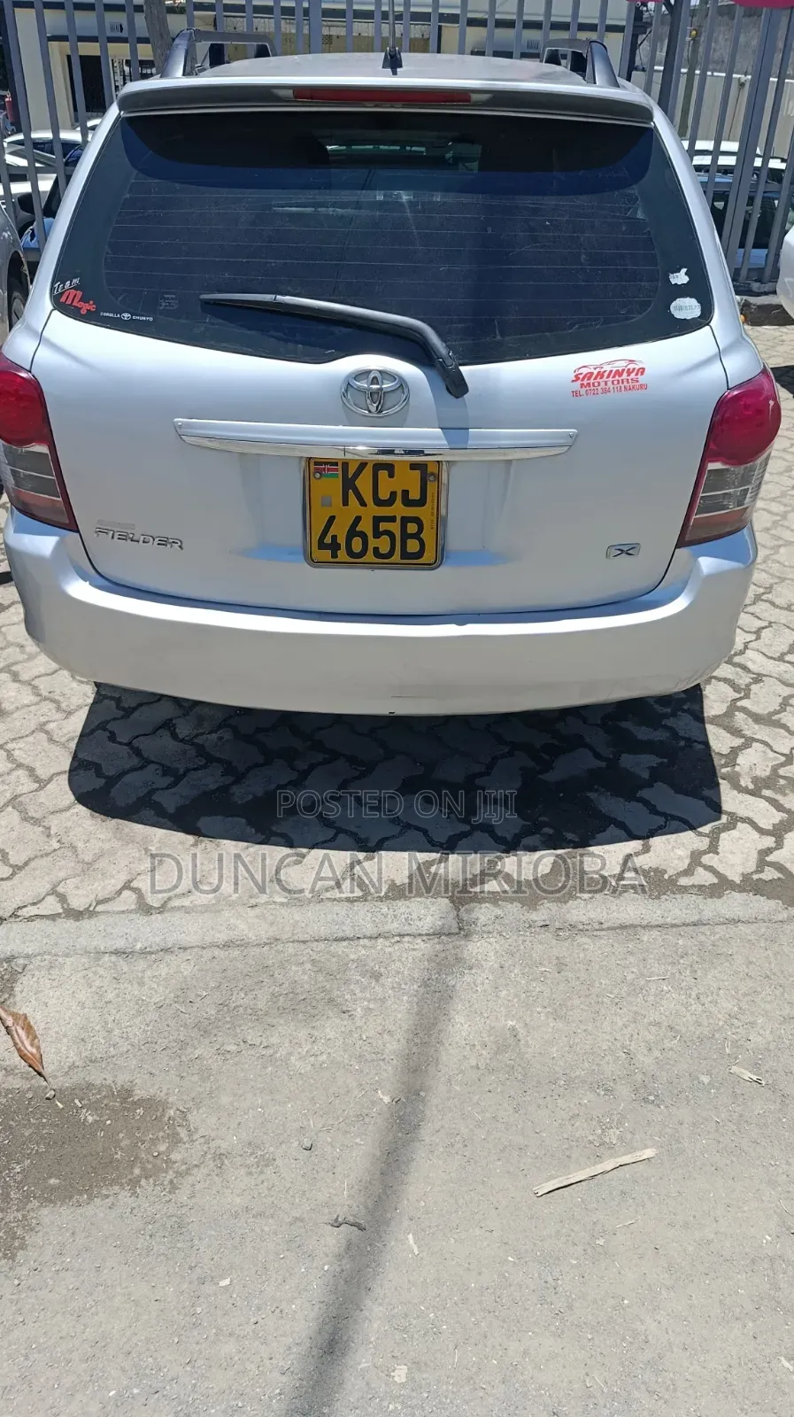 Toyota Corolla Fielder 2008 Silver