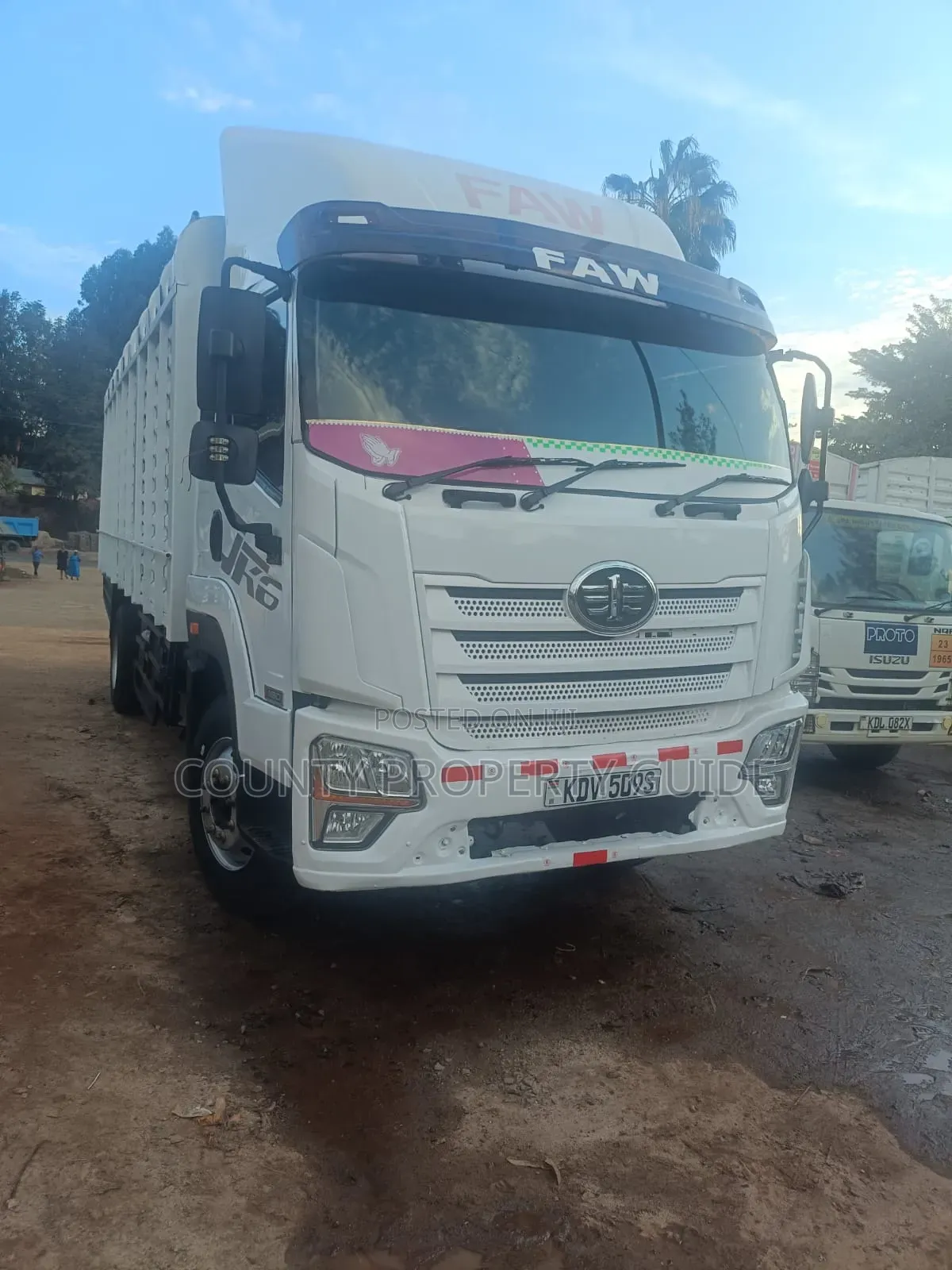 Faw Jk6 Series Truck Model 4×2 High Roof Cabin
