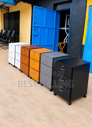 Modern All Colors Office Drawers Pedestal