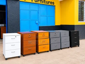 Modern All Colors Office Drawers Pedestal