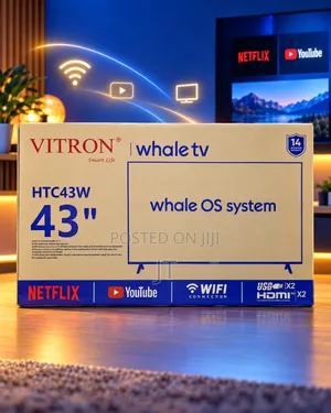 Vitron 43" Smart Whale TV (Model HTC43W)