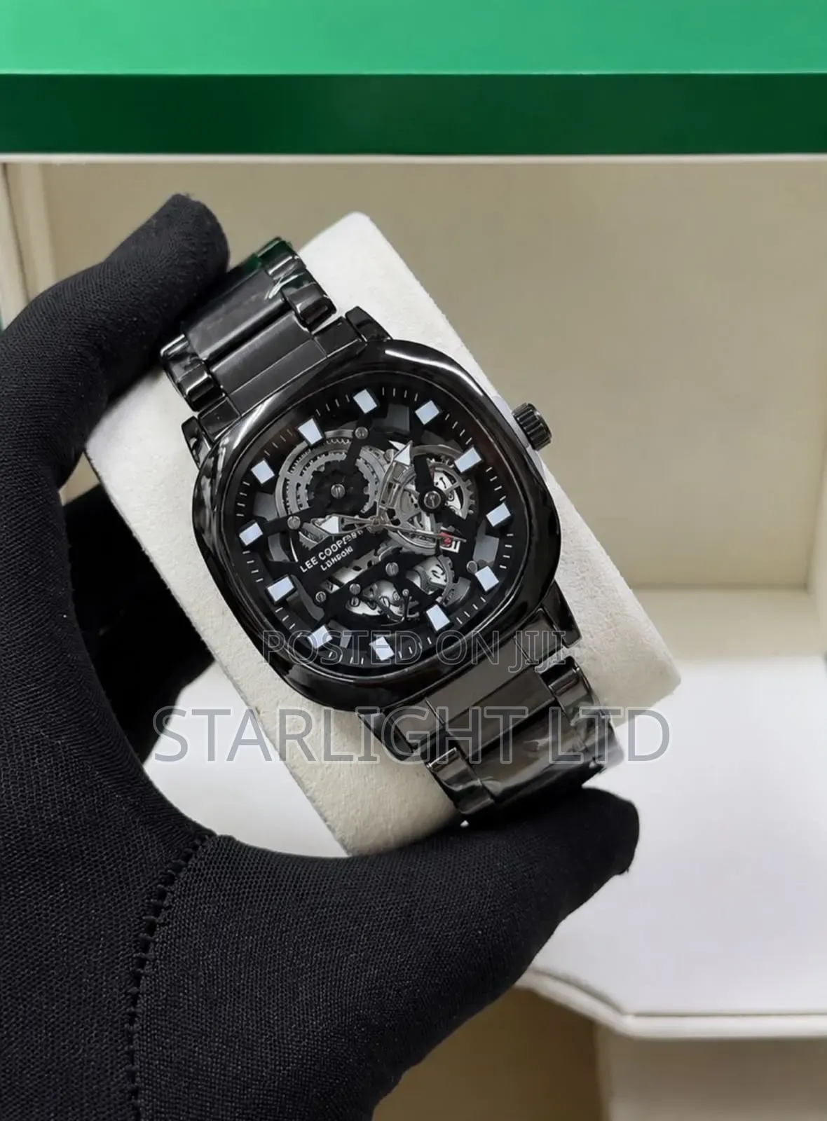 Industrial Heritage Edition: Lee Cooper Silver Skeleton Dial Dress