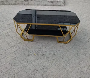 Glass Top Strong Base Coffee Table