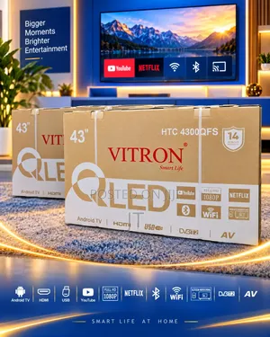 Vitron HTC4300QFS 43" QLED Smart TV