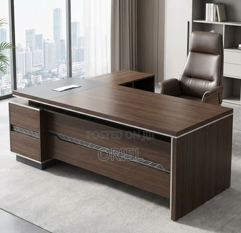 1.8 Meter L-Shaped Executive Office Desk Kenya – Spacious Workstation