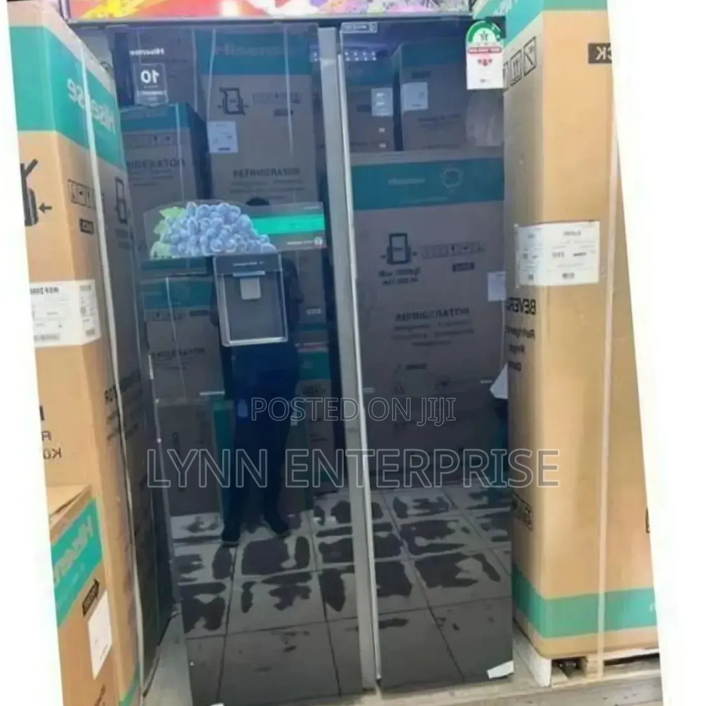 Hisense Fridge Side by Side 541 Litres