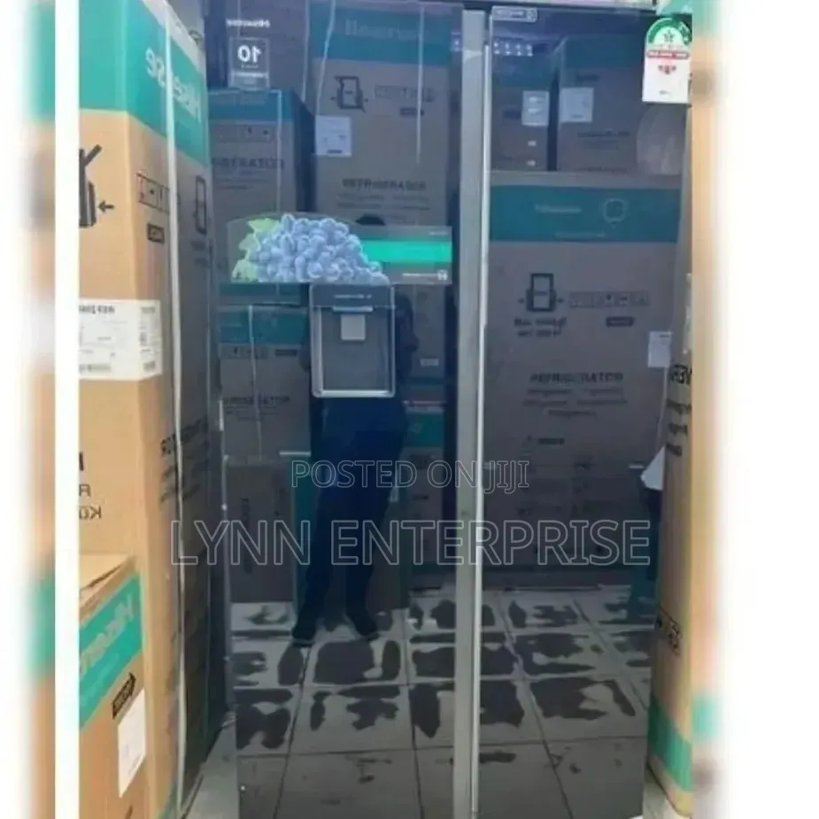 Hisense Fridge Side by Side 541 Litres