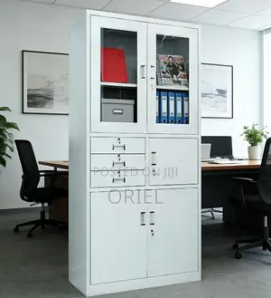 2-Door Metallic Office Cabinet With Safe Kenya