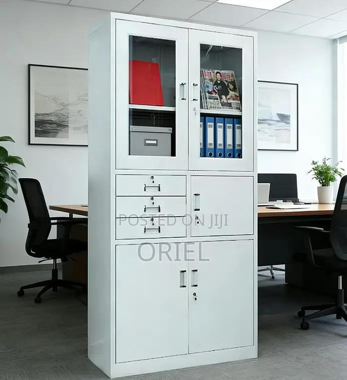 2-Door Metallic Office Cabinet With Safe Kenya