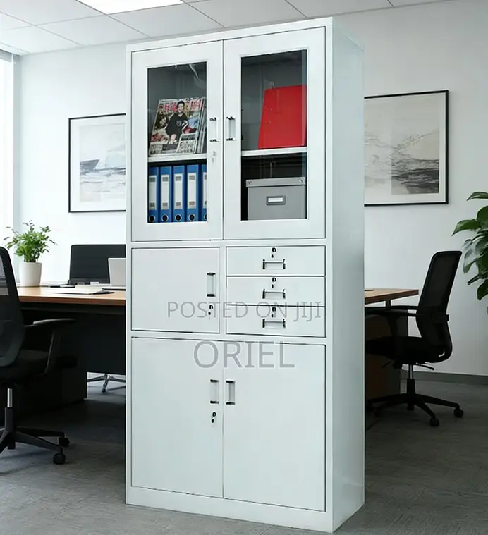 2-Door Metallic Office Cabinet With Safe Kenya