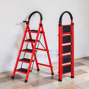 Warehouse Applications 2,3,4 and 5 Step Folding Ladder Height Access