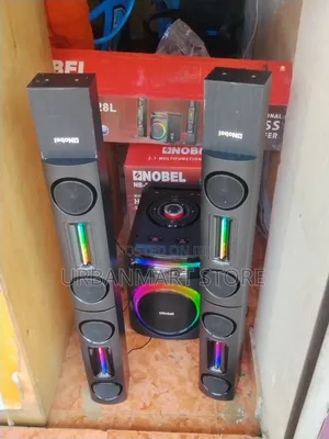 Nobel 2.1 Multimedia Audio Sound System With LED Lights