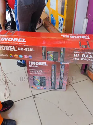 Nobel 2.1 Multimedia Audio Sound System With LED Lights