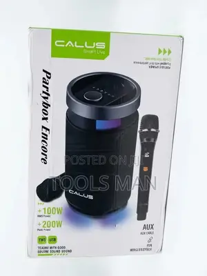 Calus 200W Partybox Encore Bluetooth Speaker