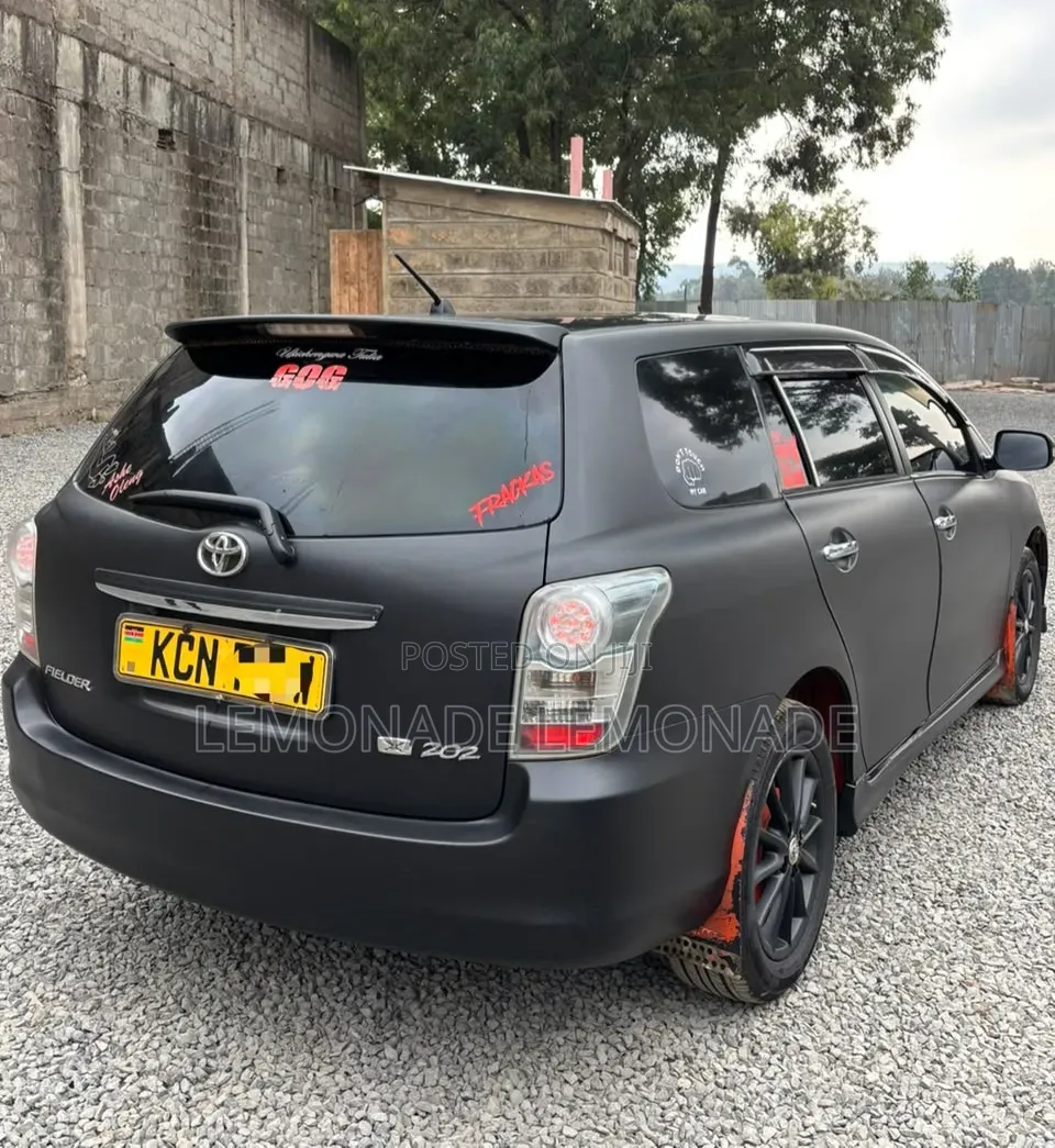 Toyota Corolla Fielder 1.5 Petrol FWD 2010 Black