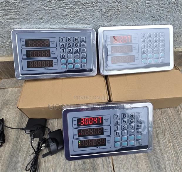TCS Digital Scale Weight Indicator Display - main view
