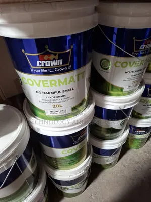 Crown Covermatt Brilliant White 20L