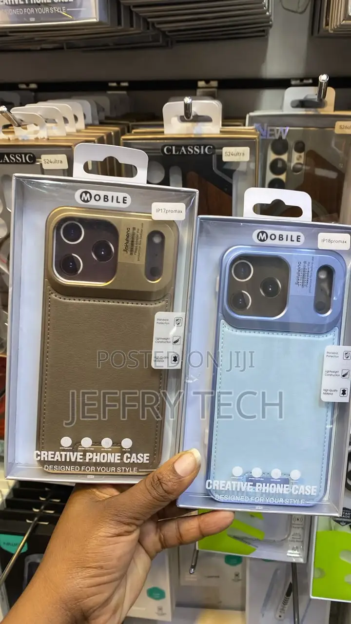 Aluminum Alloy and Leather Case With an With Apple iPhone 17 Pro Max